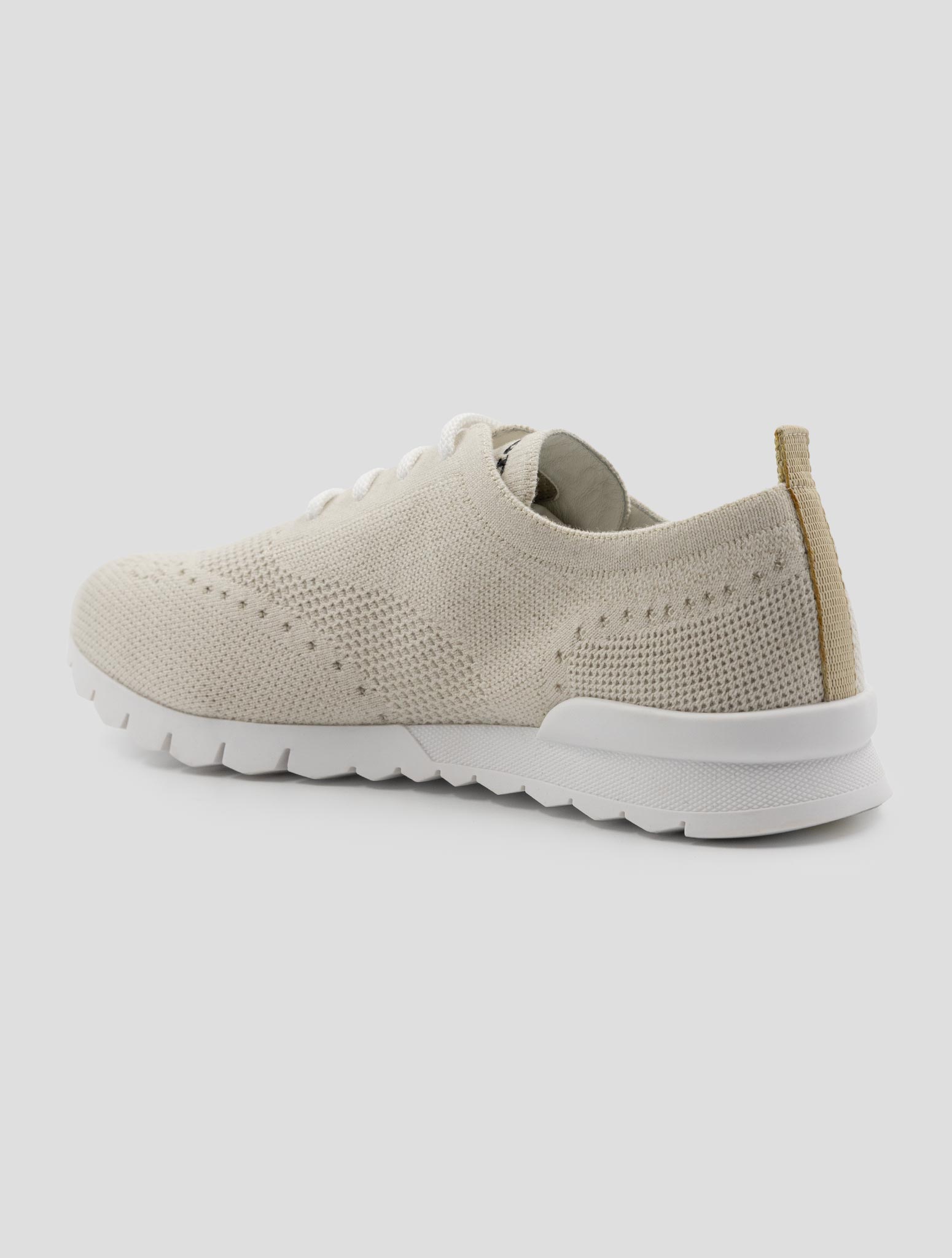 Kiton Beige Cashmere Pl Sneakers