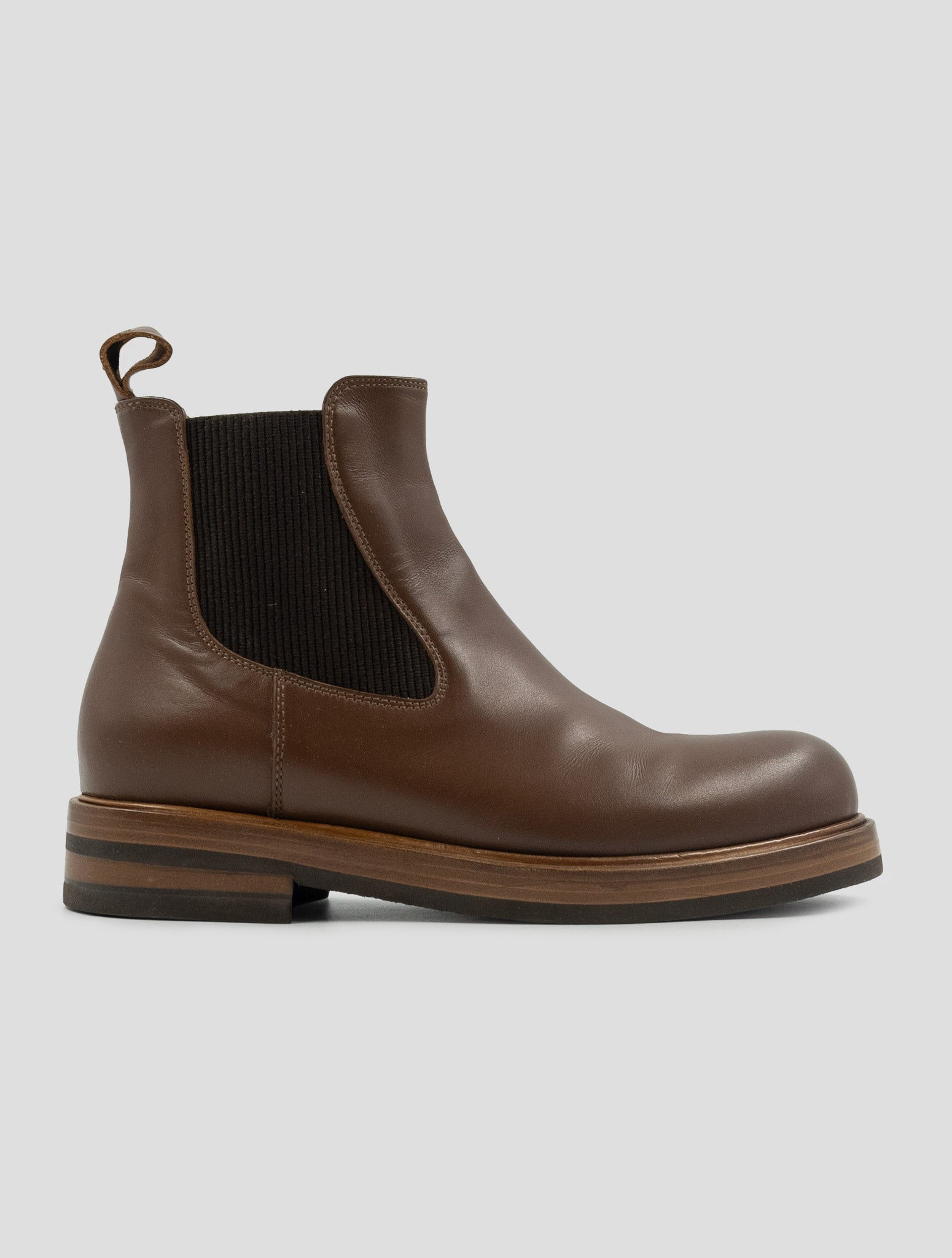 Kiton Brown Leather Boots