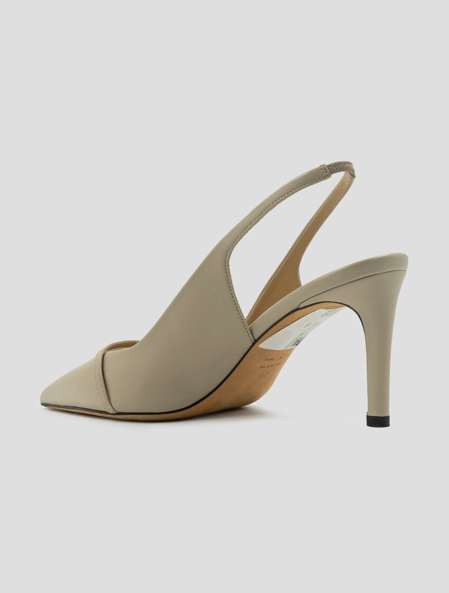 Kiton Beige Leather Decollete