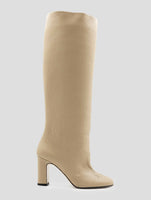 Kiton Beige Leather Boots