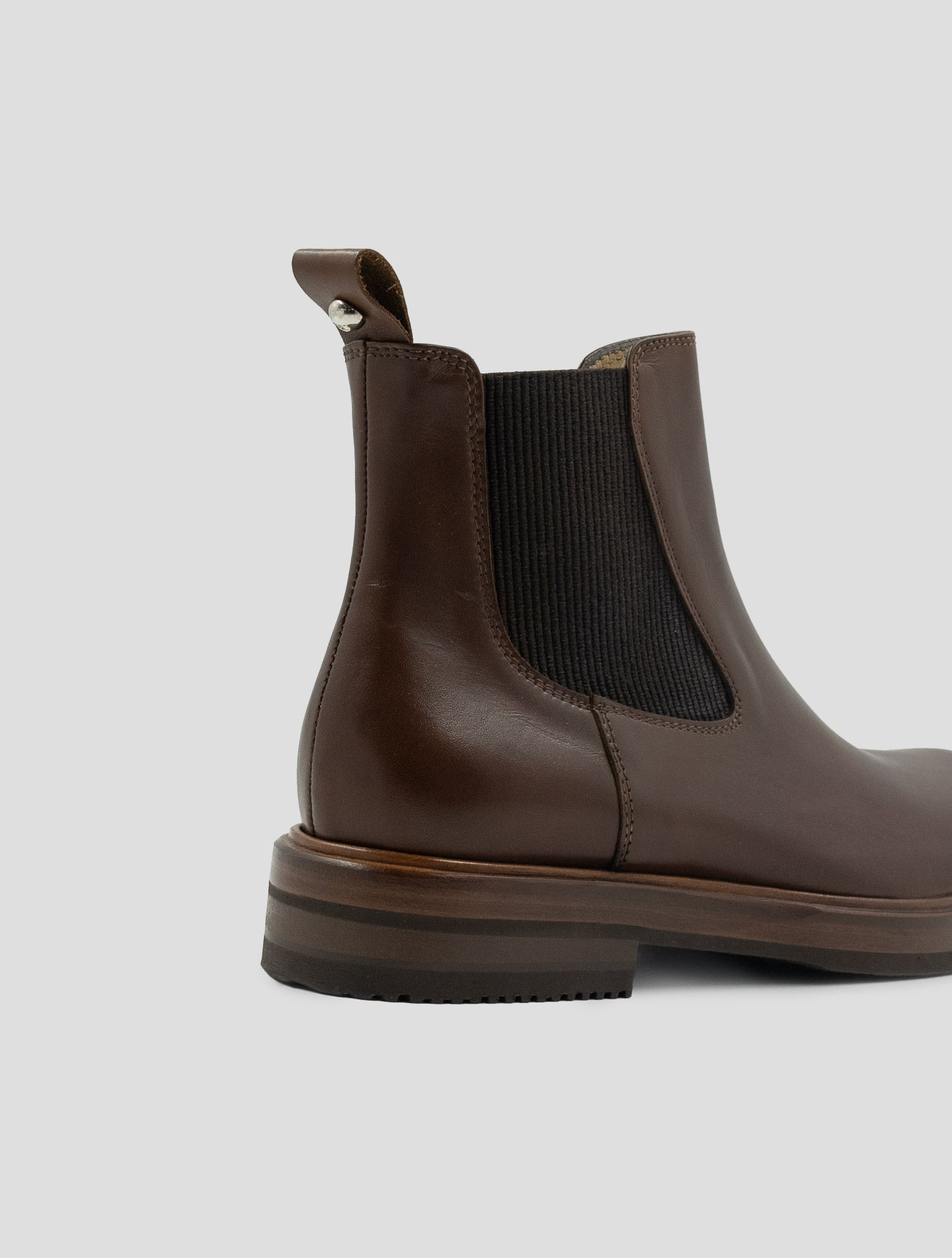 Kiton Brown Leather Boots