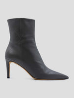 Kiton Gray Leather Boots