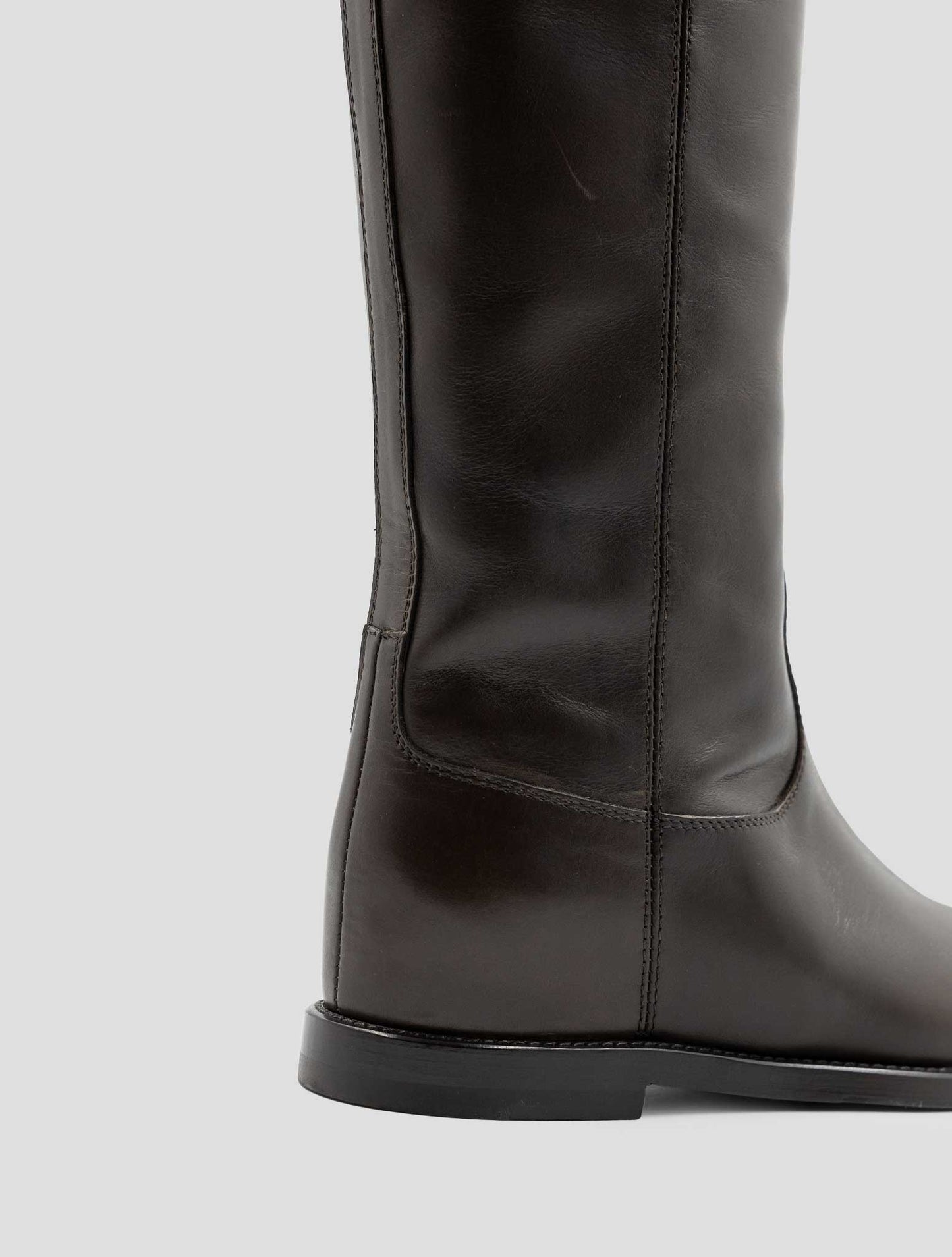 Kiton Brown Leather Boots