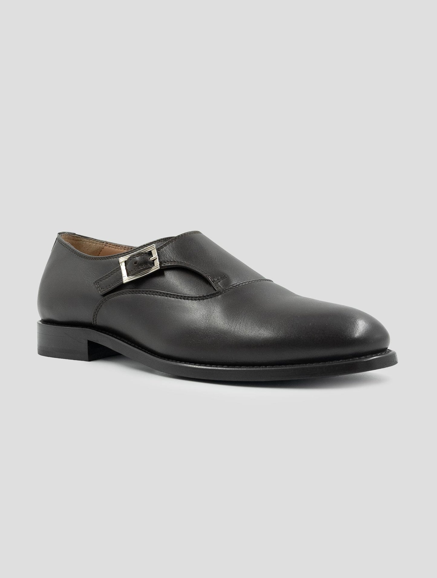 Kiton Brown Leather Dress Shoes