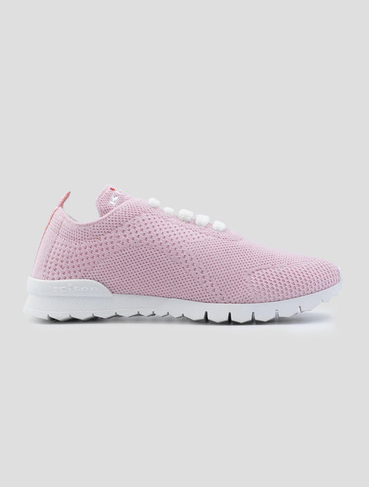 Kiton Pink Cashmere Pl Sneakers