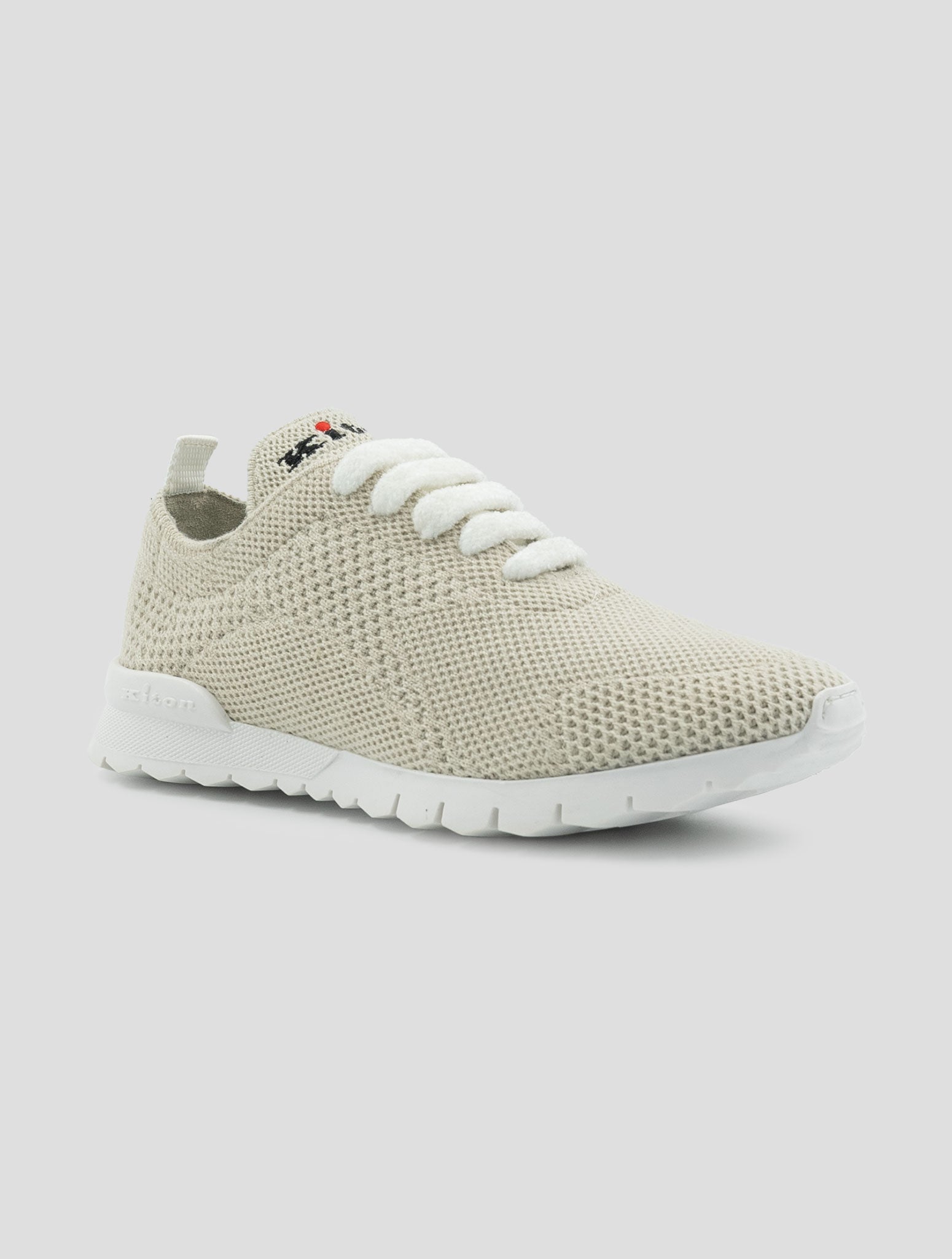 Kiton Beige Cashmere Pl Sneakers