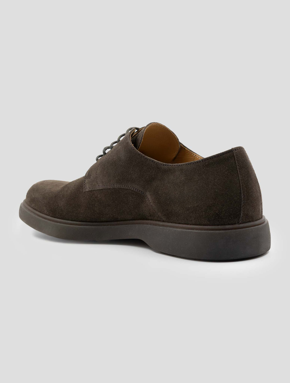 Kiton Brown Leather Suede Dress Shoes