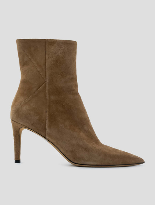 Kiton Brown Leather Boots