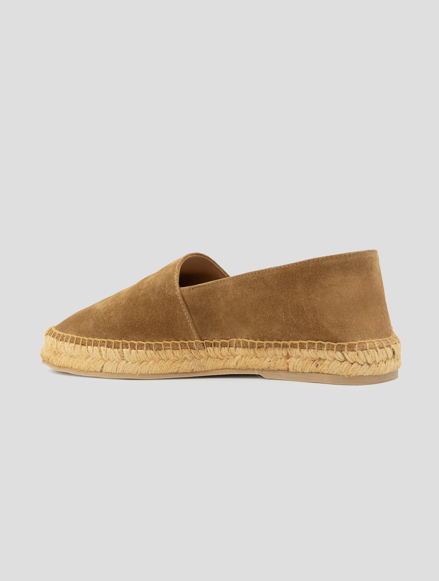 Kiton Beige Leather Suede Espadrillas