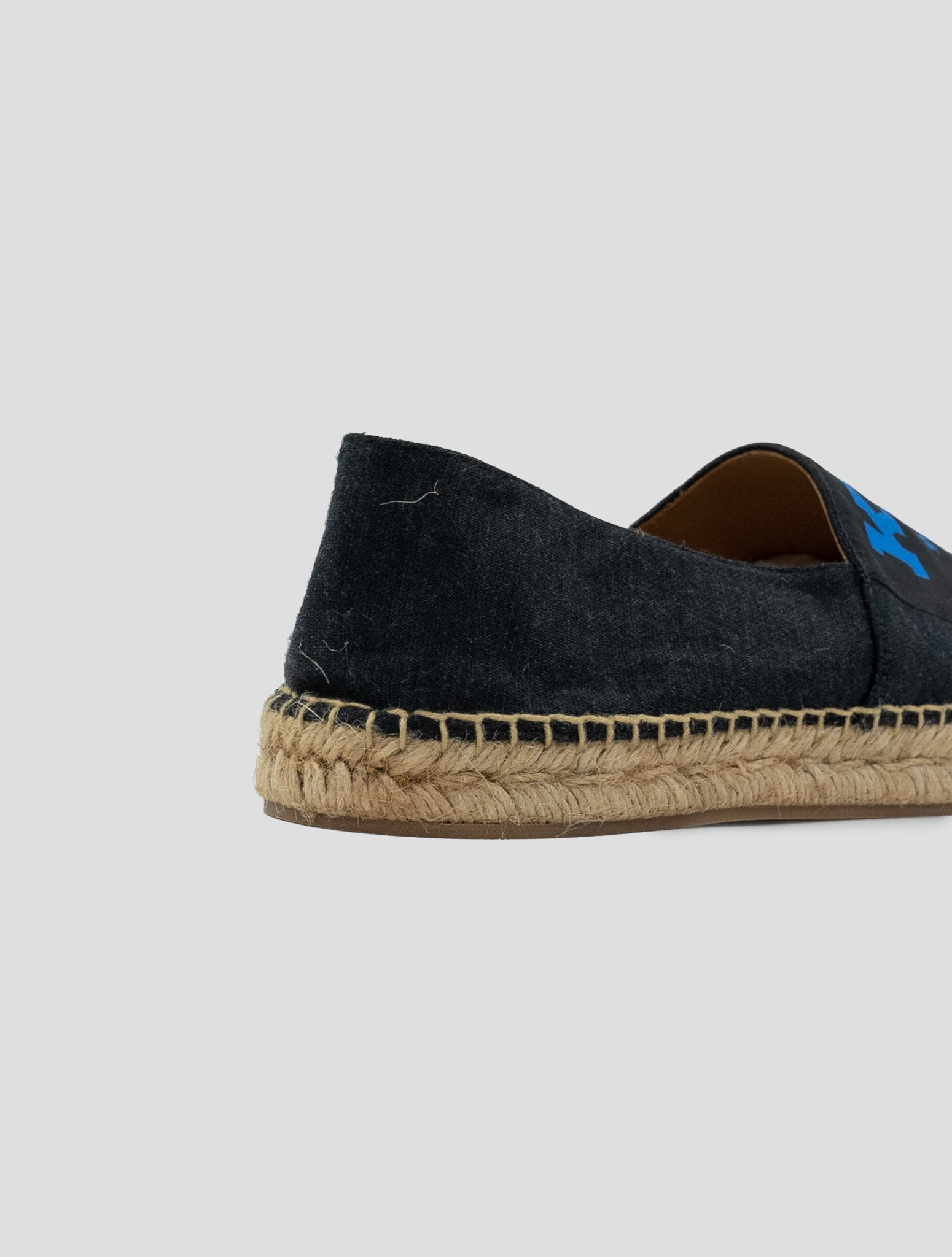 Kiton Knt Gray Wool Espadrillas