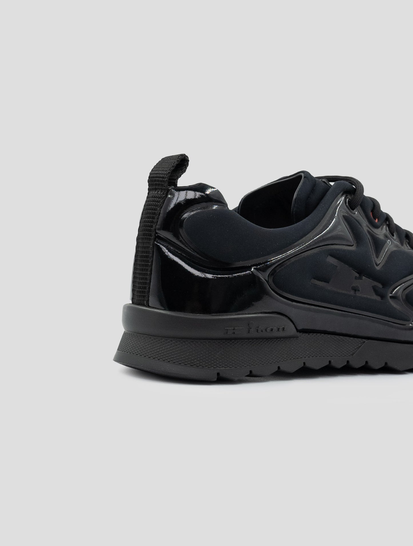 Kiton Black Ea Sneakers