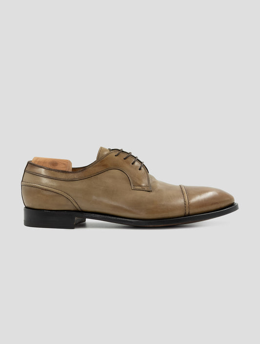 Kiton Beige Leather Suede Dress Shoes