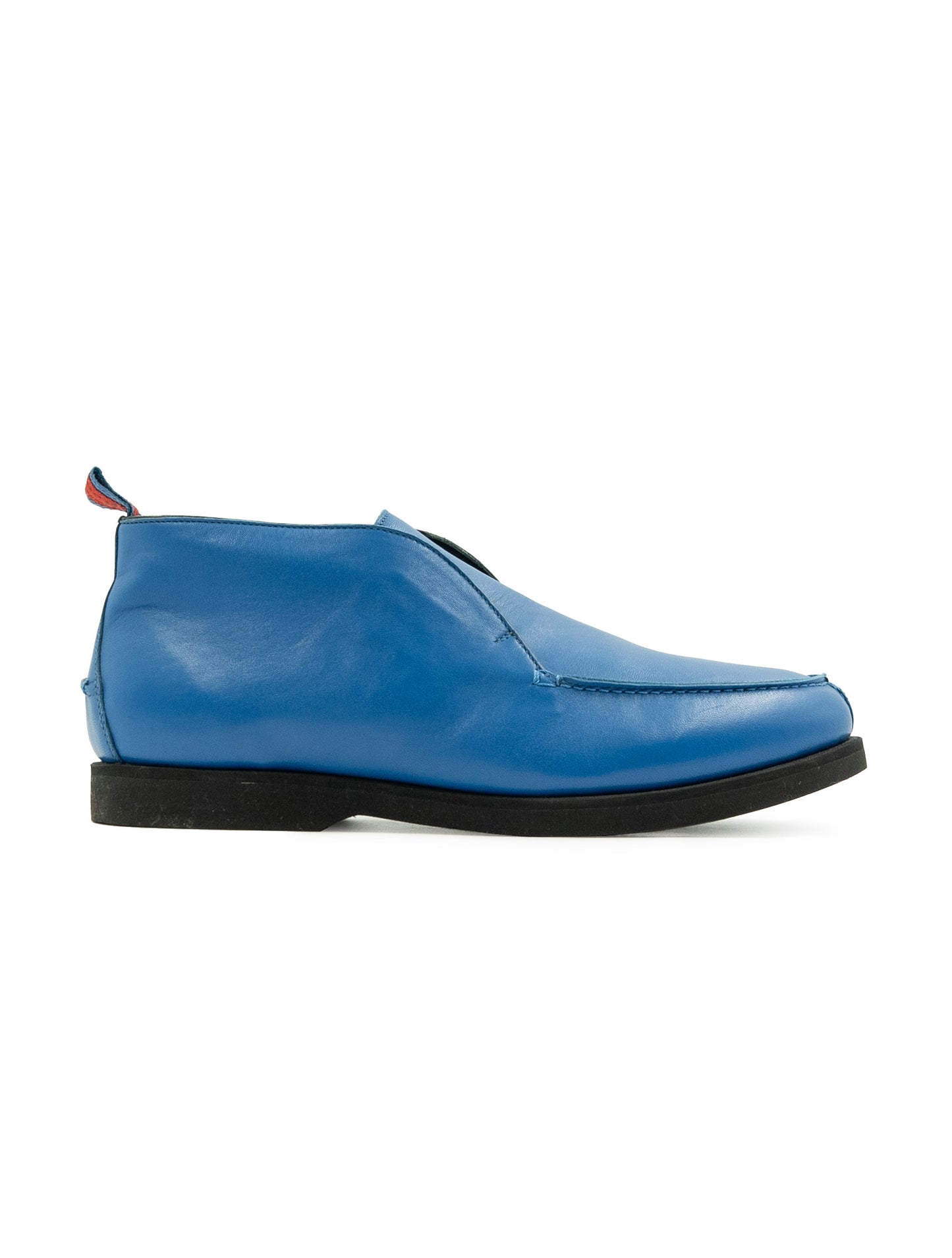 Kiton Blue Leather Boots