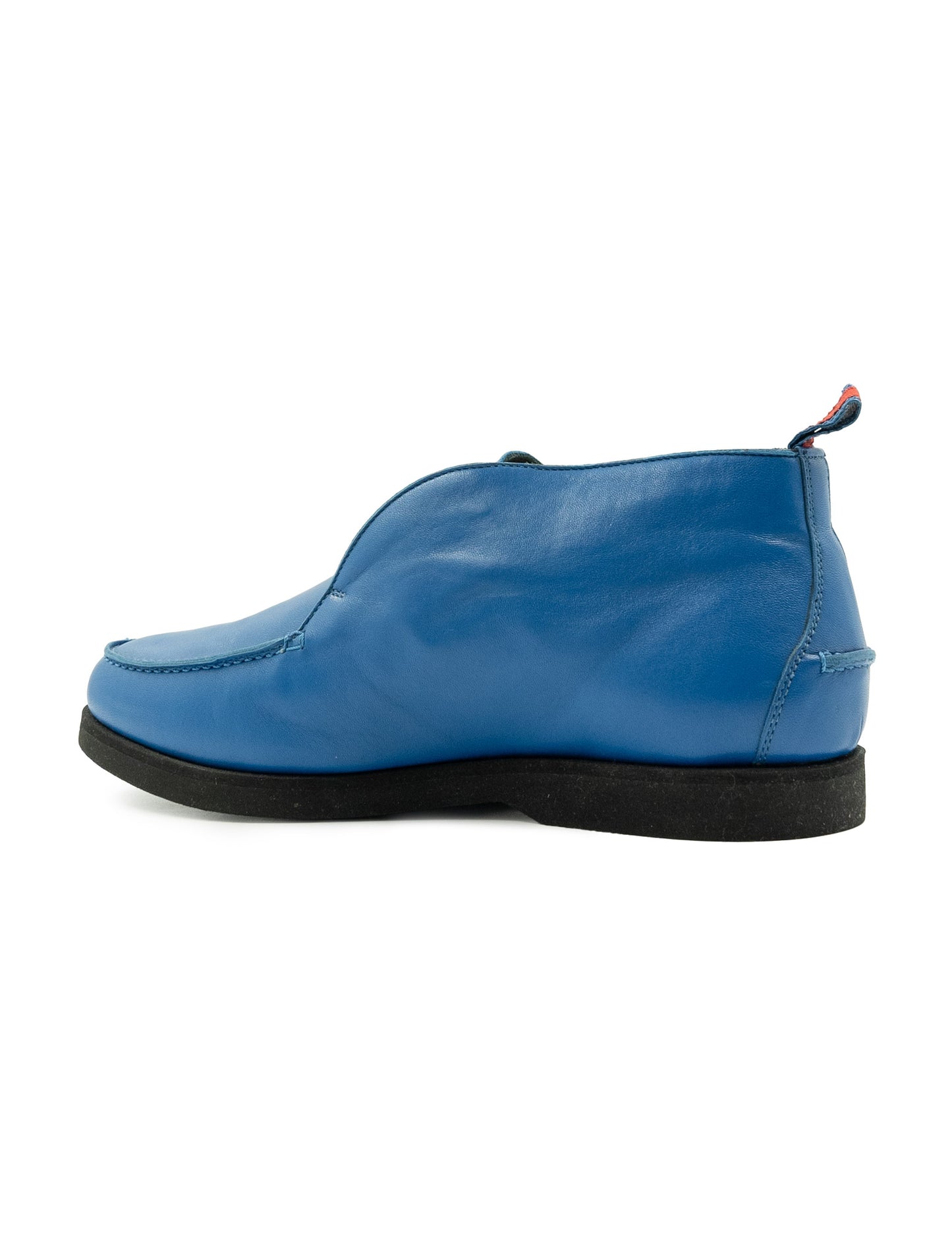 Kiton Blue Leather Boots