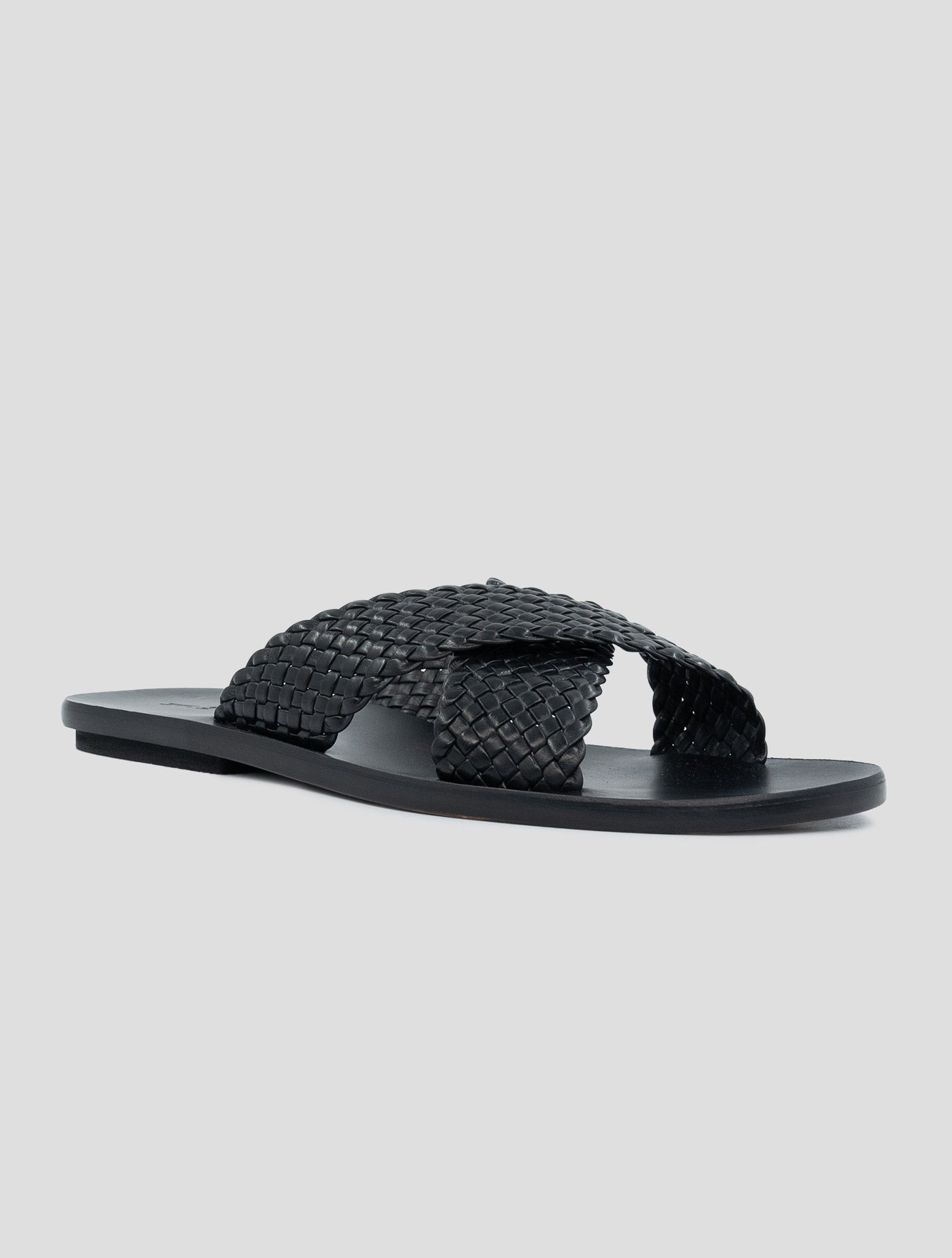 Kiton Brown Leather Sandals