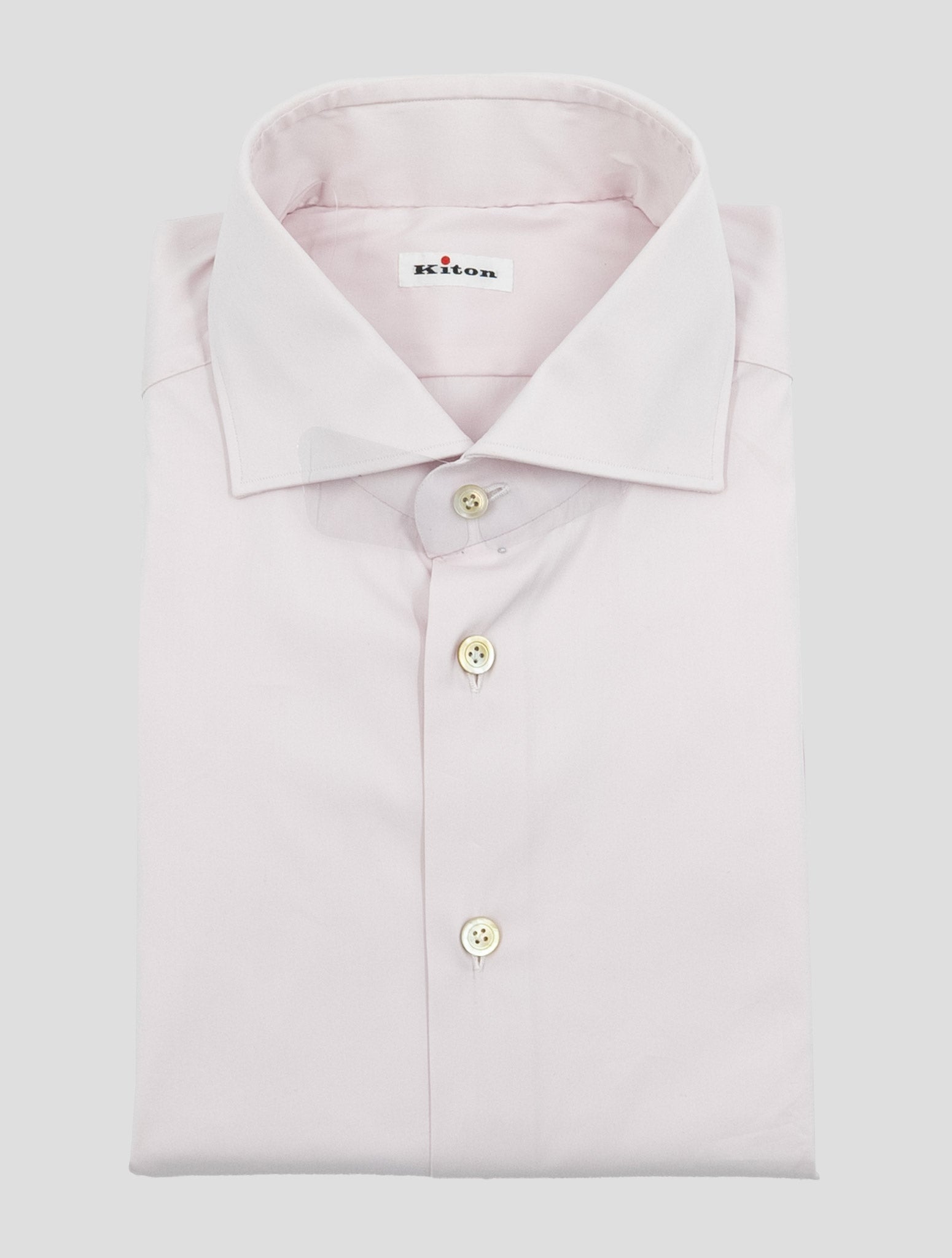 Kiton Light Pink Cotton Shirt