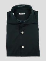 Kiton Black Cotton Pa Ea Shirt