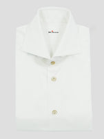 Kiton White Cotton Shirt