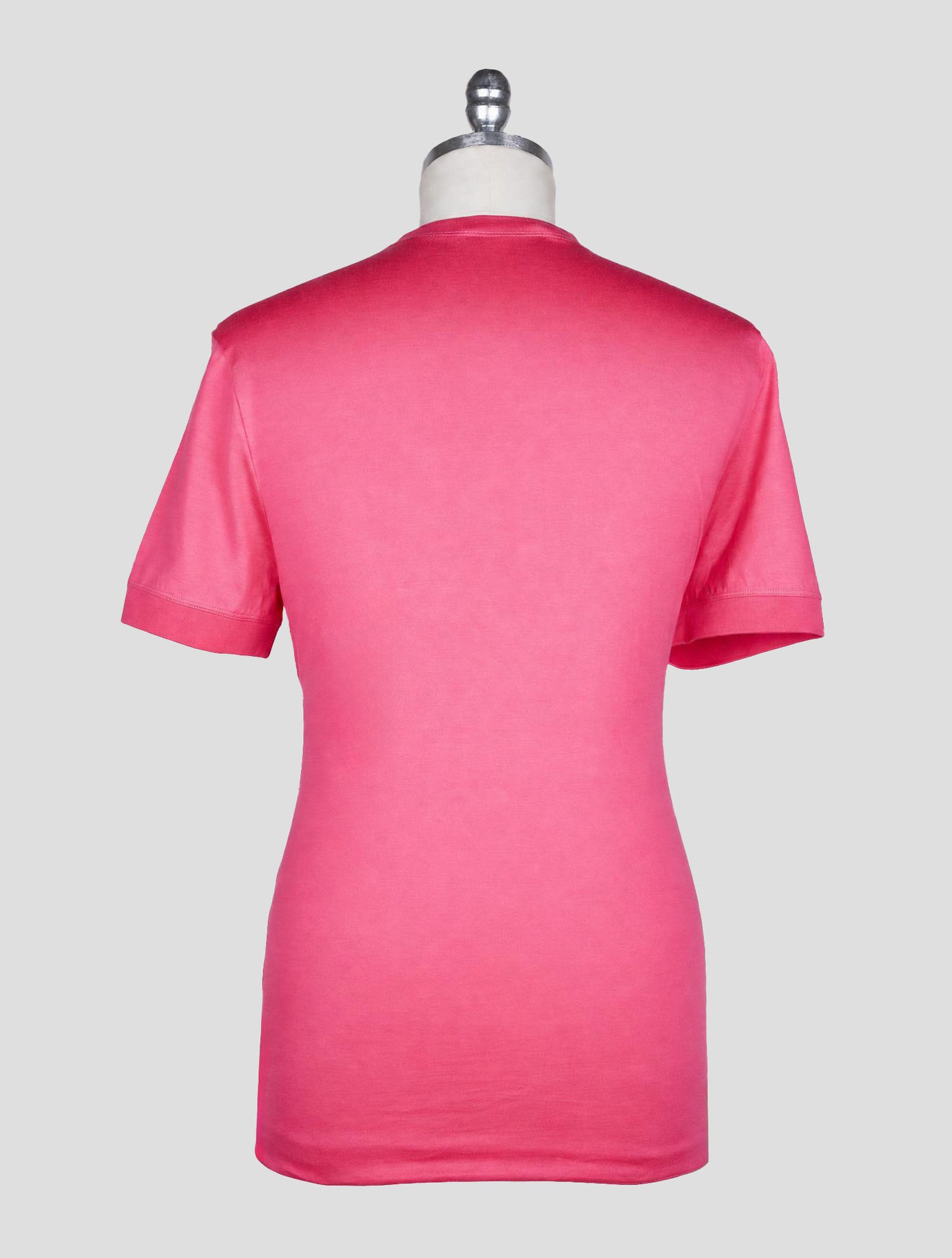 Kiton Knt Pink Cotton T-Shirt