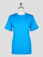 Kiton Light Blue Cotton T-Shirt