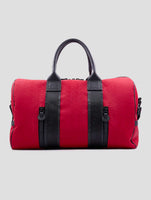Kiton Red Pa Pl Leather Calf Travelbag
