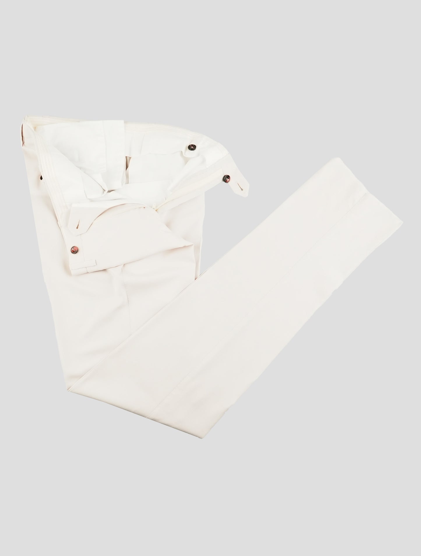 Kiton Beige Cashmere Silk Dress Pants
