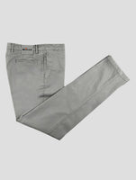 Kiton Gray Cotton Ea Pants