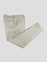 Kiton Gray Cotton Ea Pants