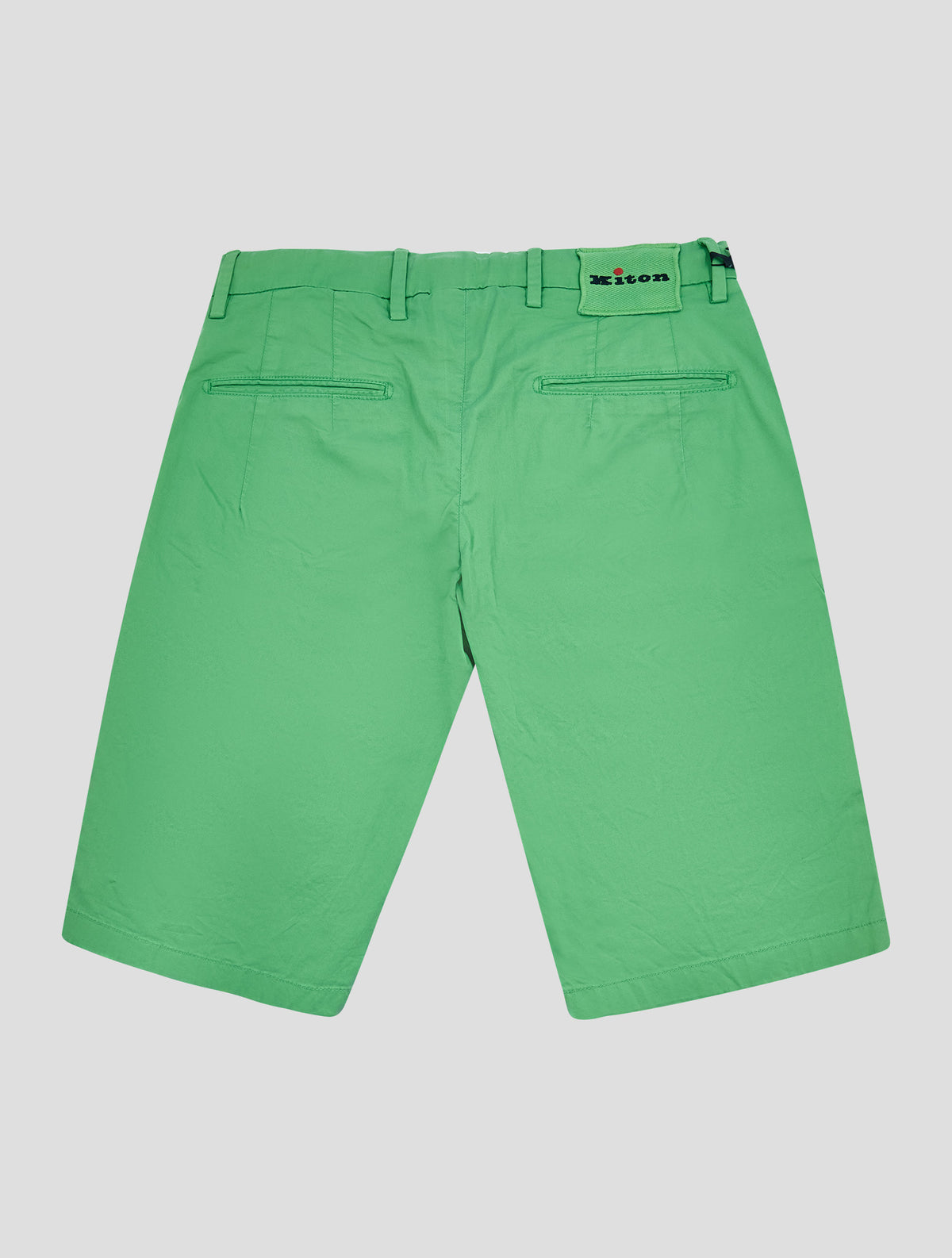 Kiton Green Cotton Ea Short Pants