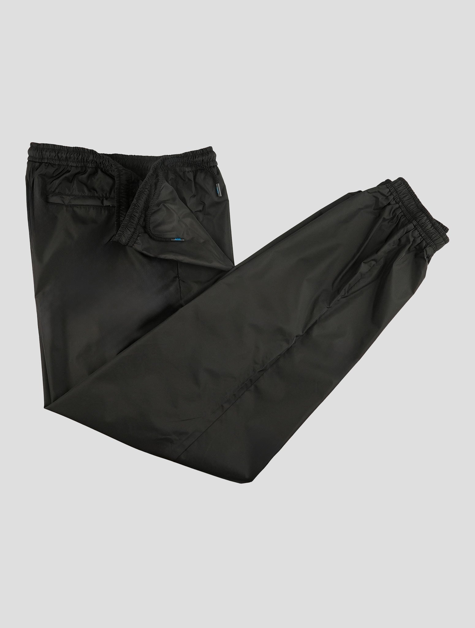 Kiton Knt Black Pa Jogging Pants