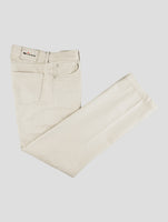 Kiton Gray Cotton Jeans