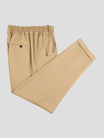 Kiton Green Virgin Wool Pants