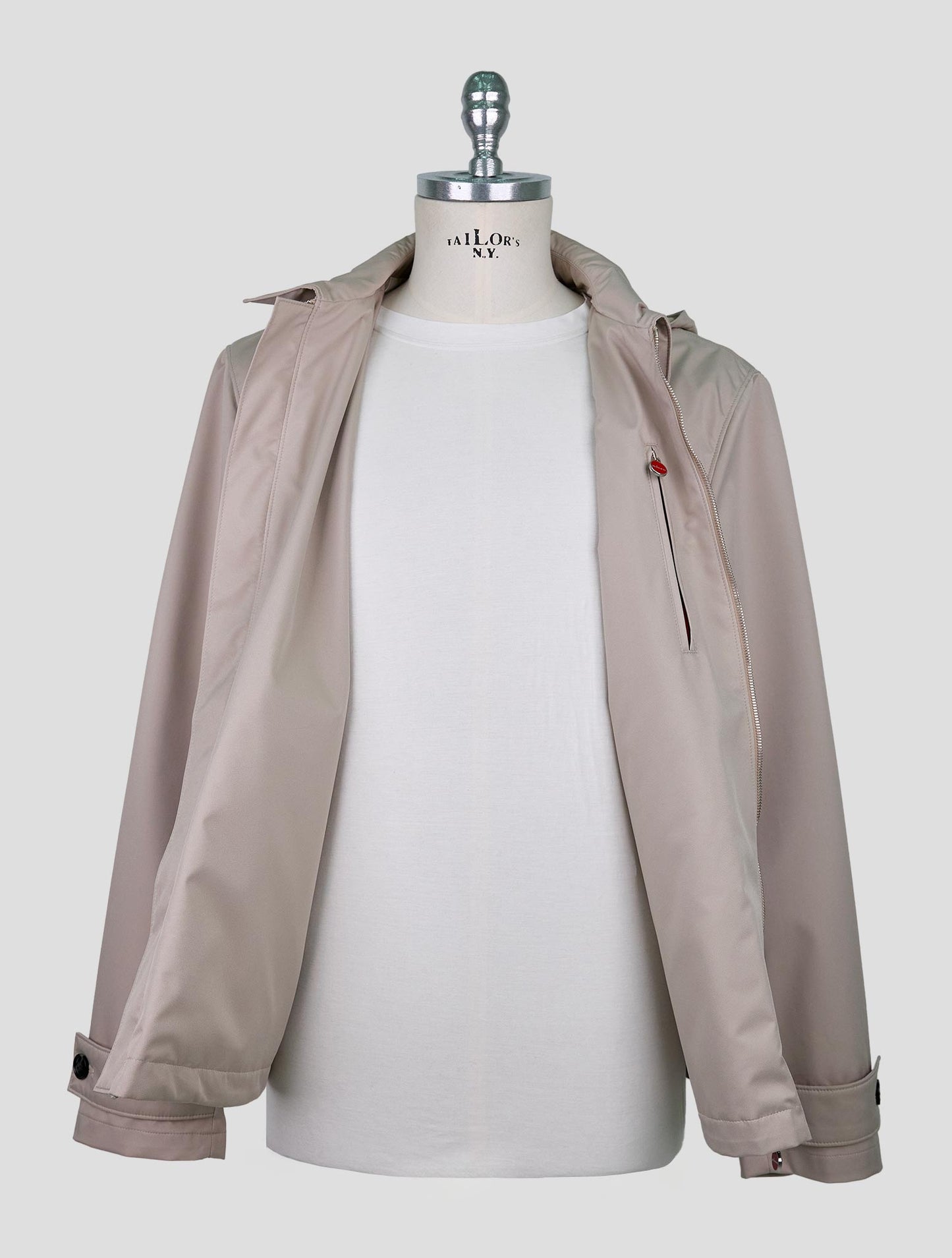 Kiton Beige Pl Coat