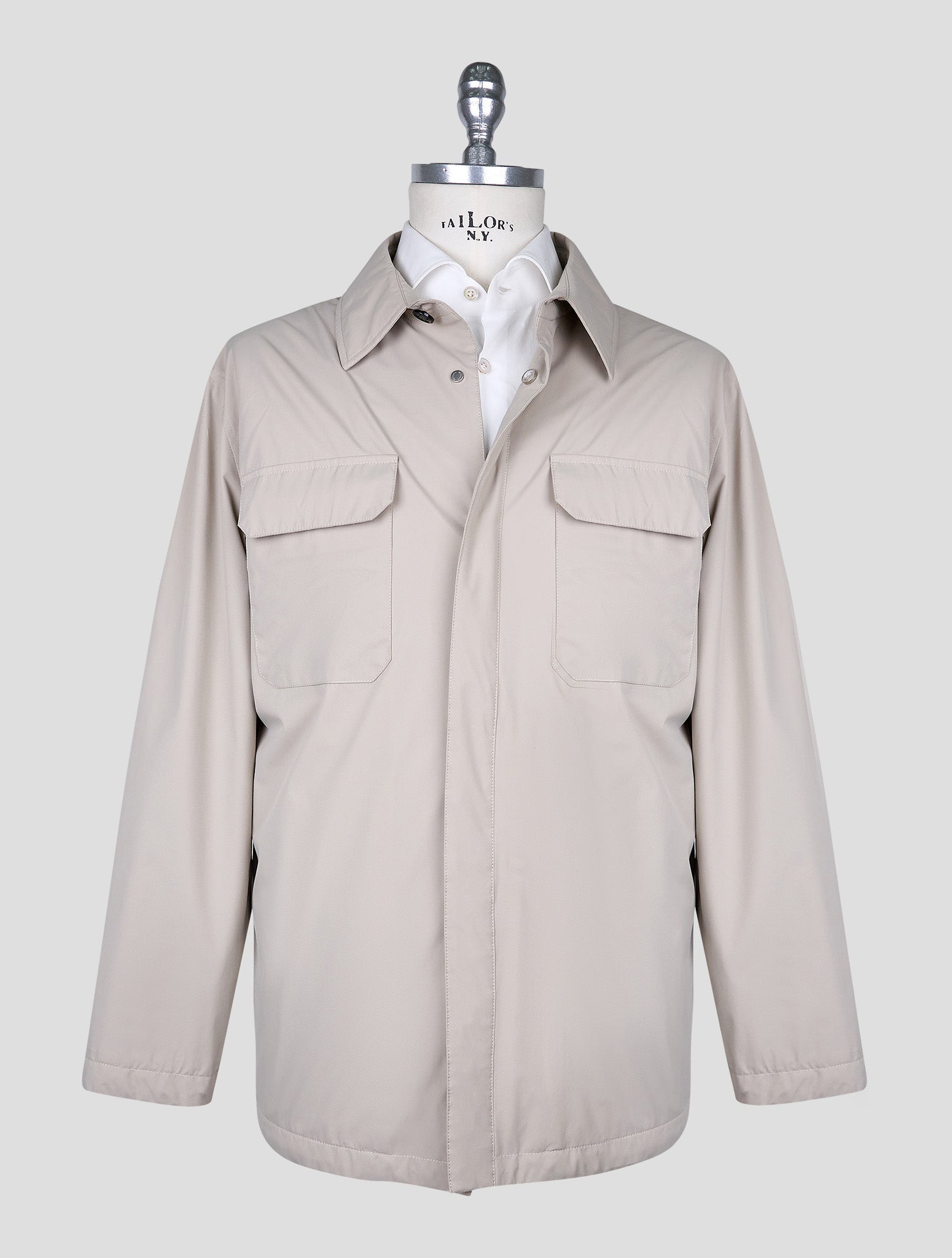 Kiton Beige Pl Coat