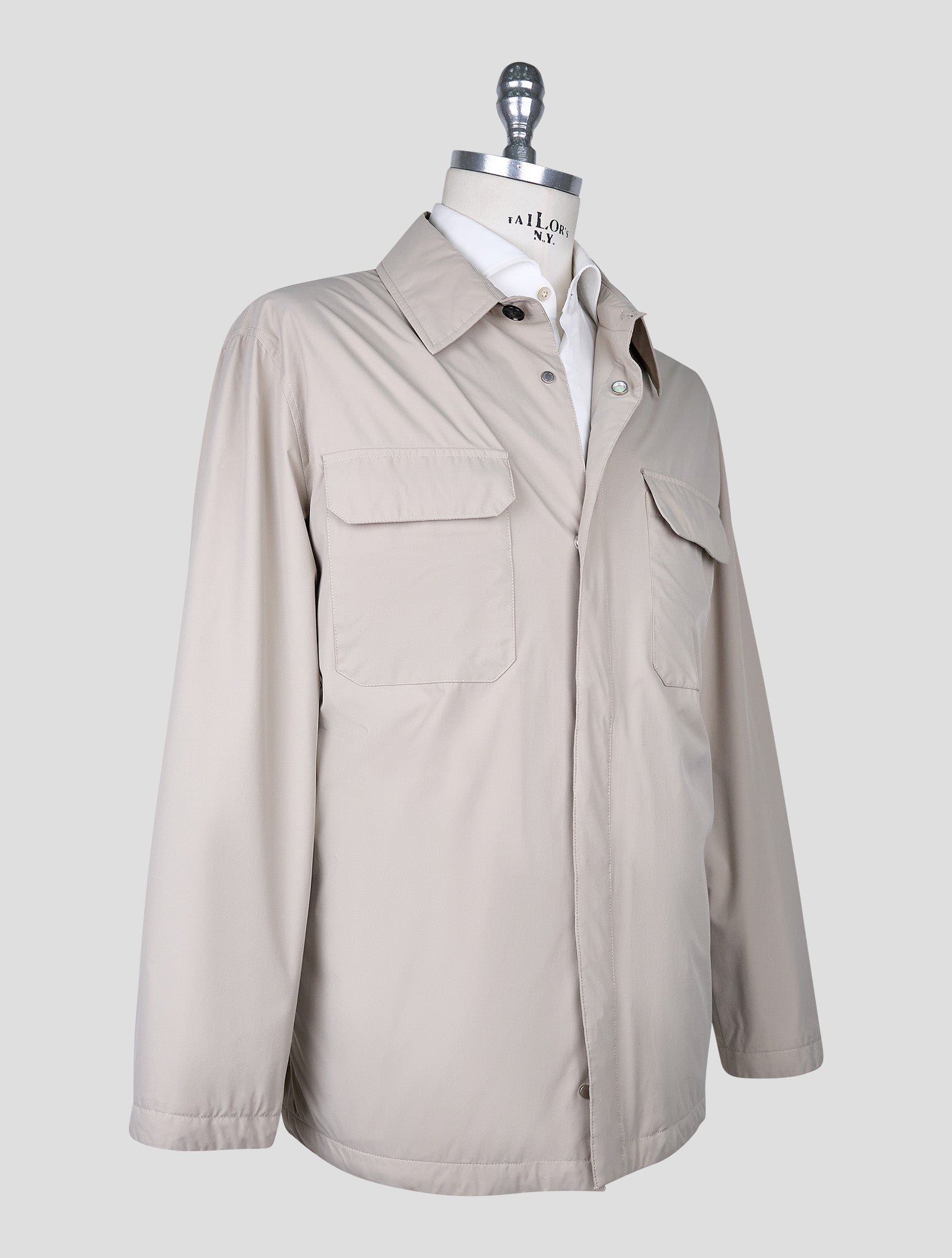 Kiton Beige Pl Coat