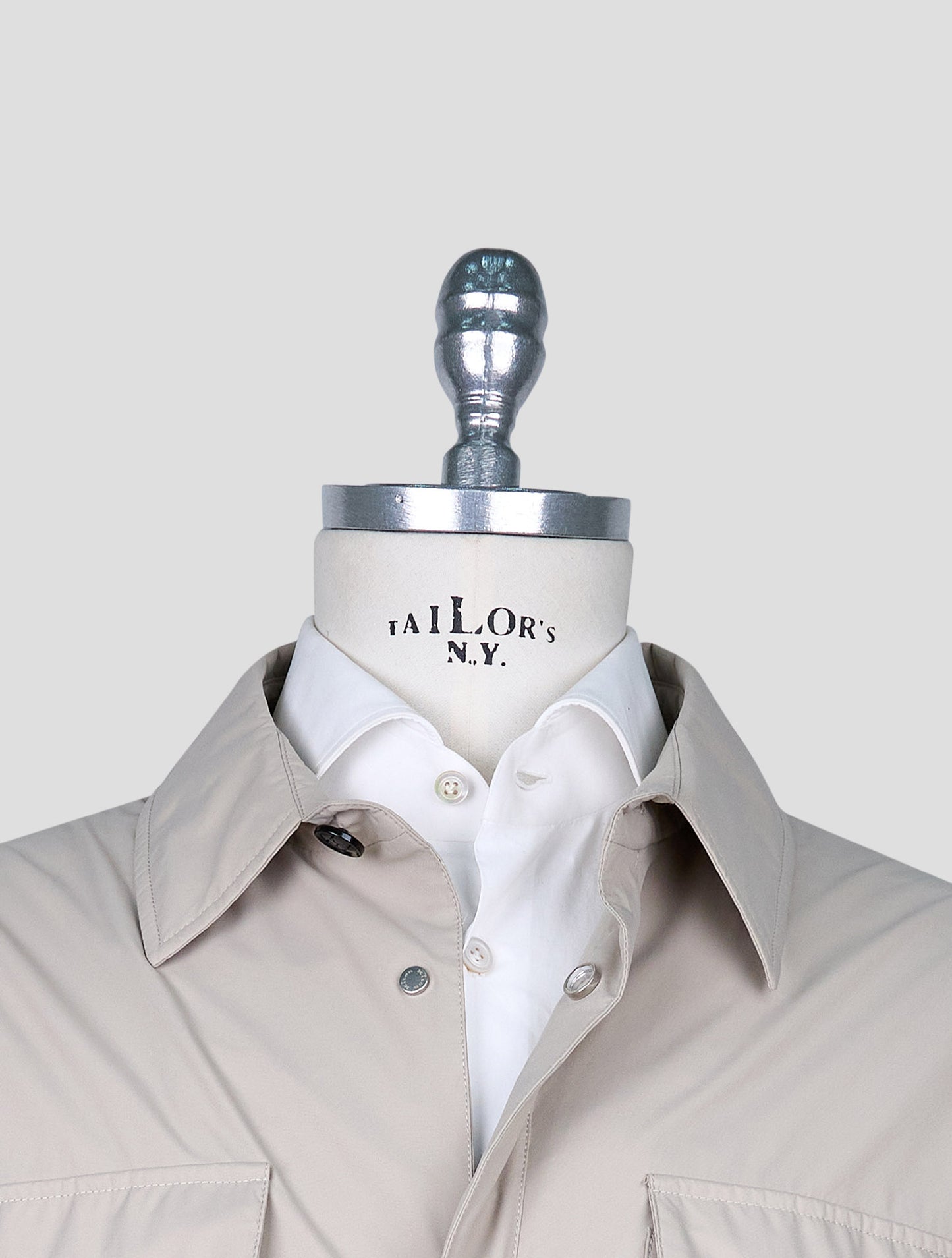 Kiton Beige Pl Coat