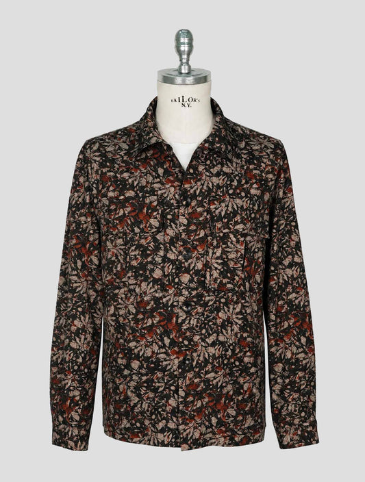 Kiton Multicolor Cotton Overshirt