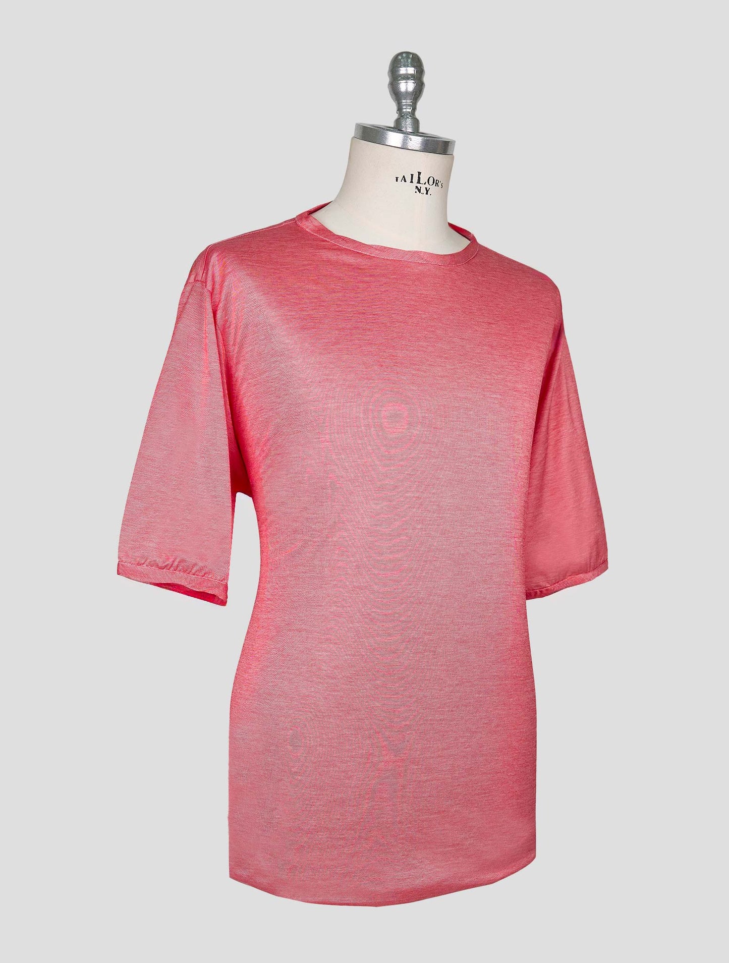Kiton Pink Cotton T-Shirt