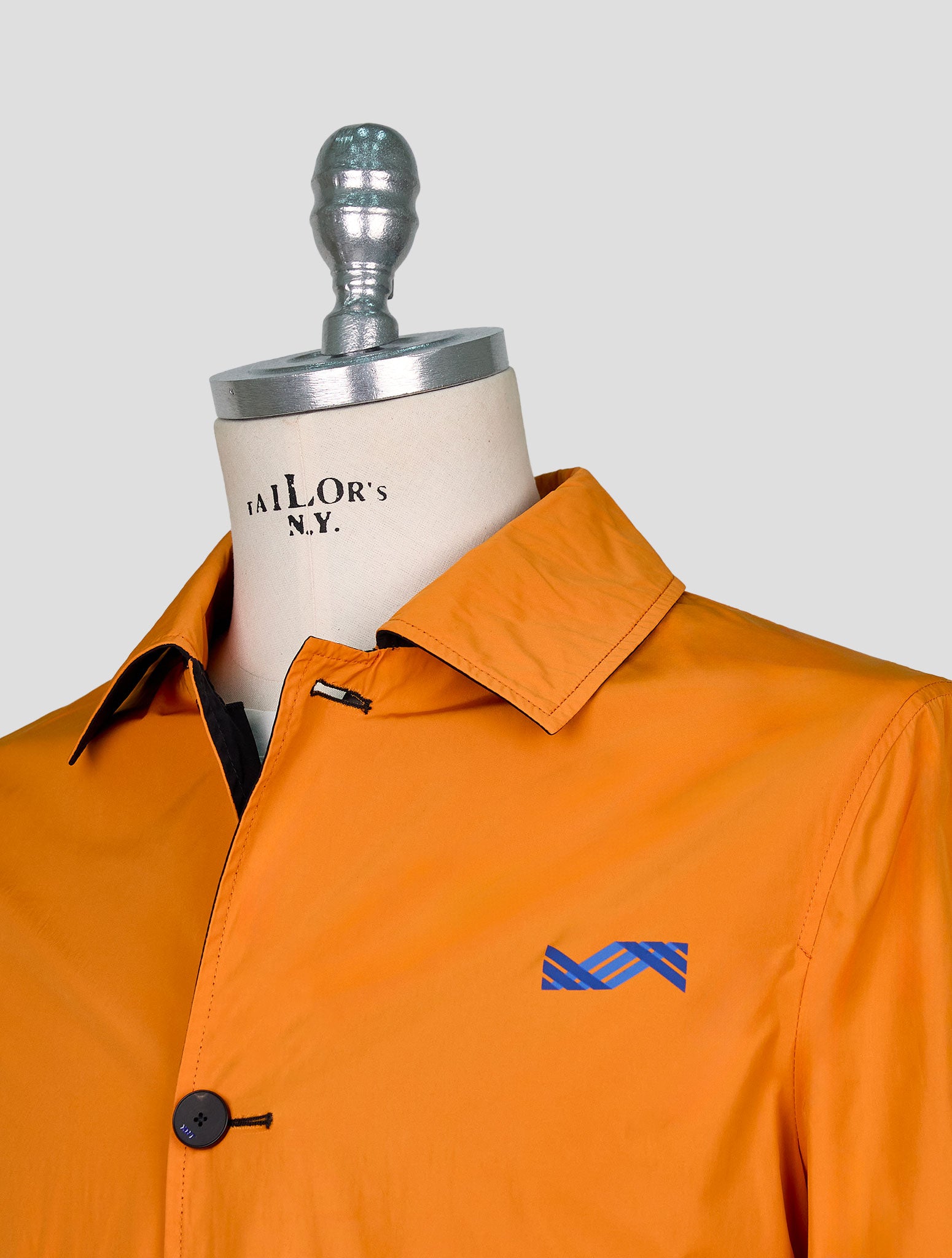 Kiton Orange Pl Overcoat