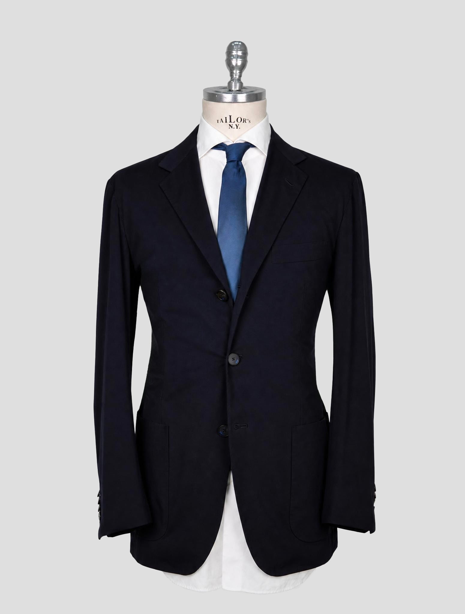 Kiton Knt Blue Pa Ea Blazer