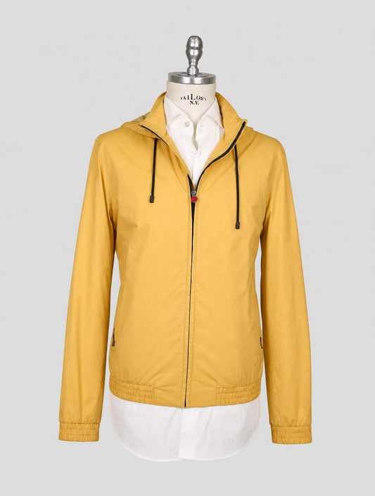 Kiton Yellow Cotton Coat