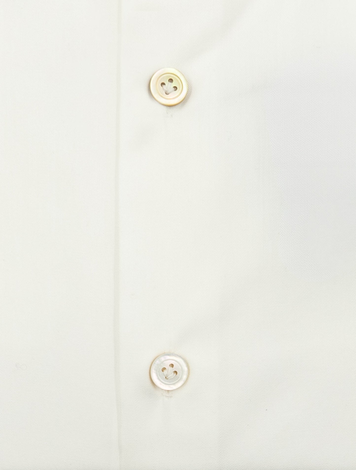 Kiton White Cotton Shirt