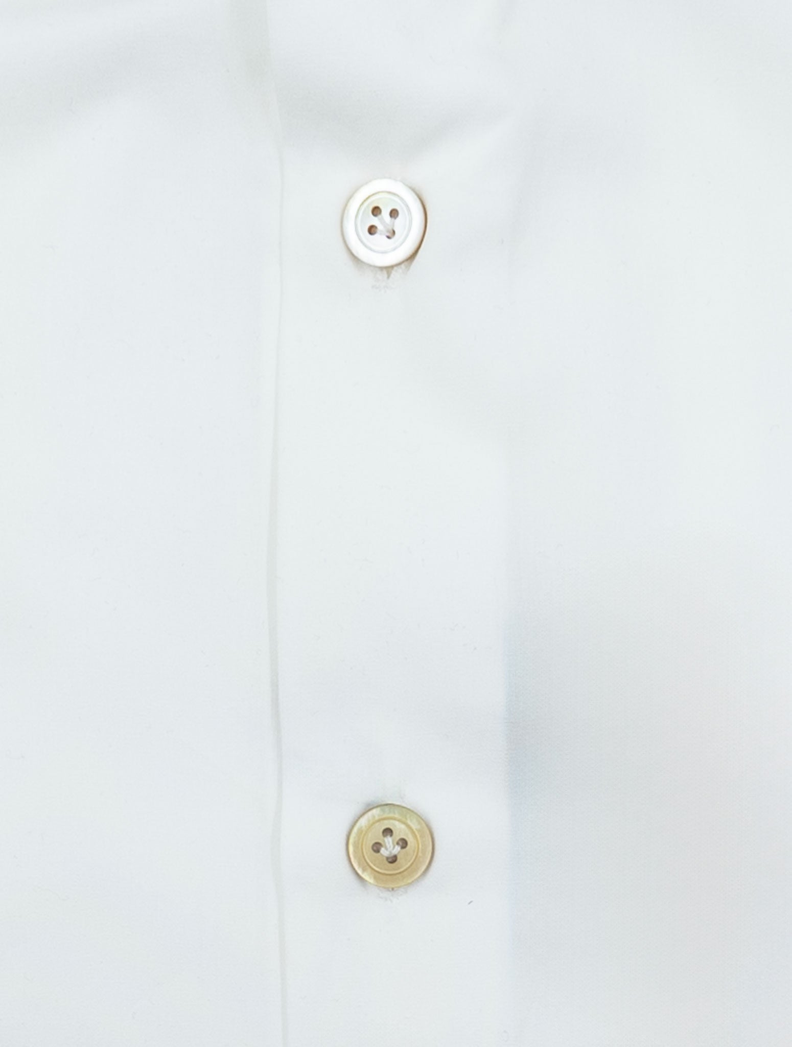 Kiton White Cotton Shirt