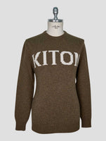 Kiton Brown Cashmere Sweater Crewneck