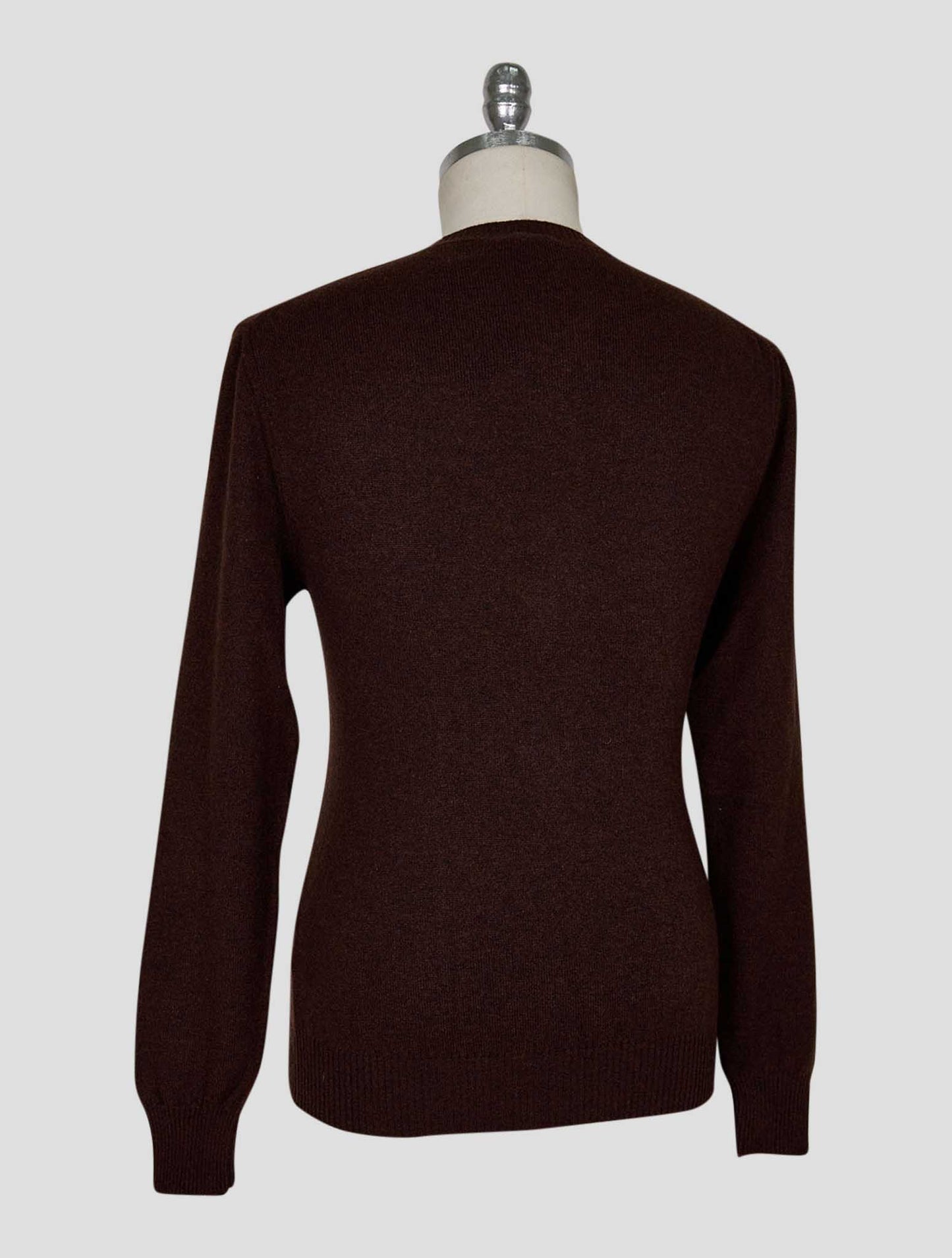 Kiton Brown Cashmere Sweater Crewneck