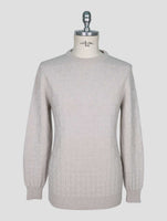 Kiton Beige Cashmere Sweater Crewneck
