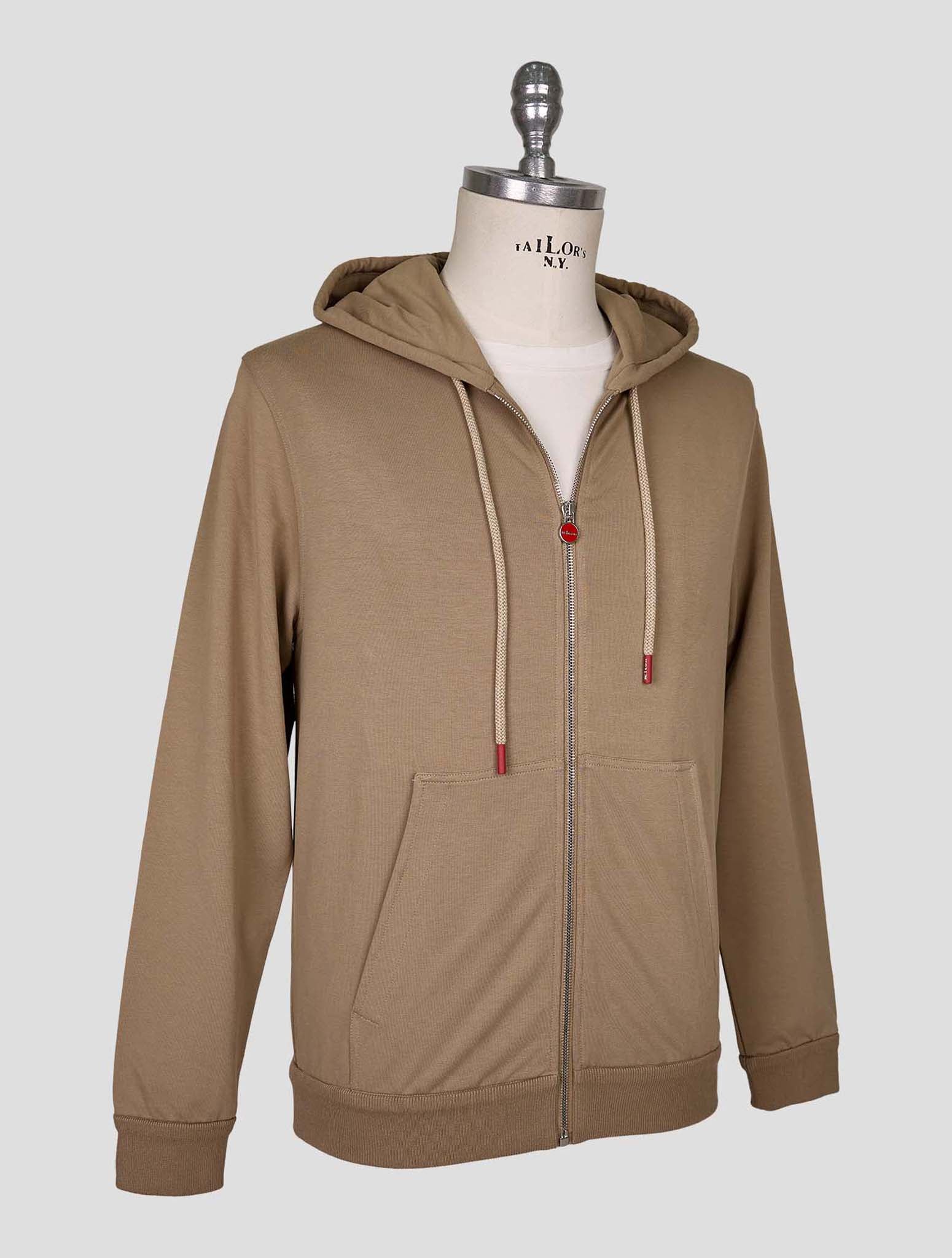 Kiton Brown Cotton Ea Tracksuit