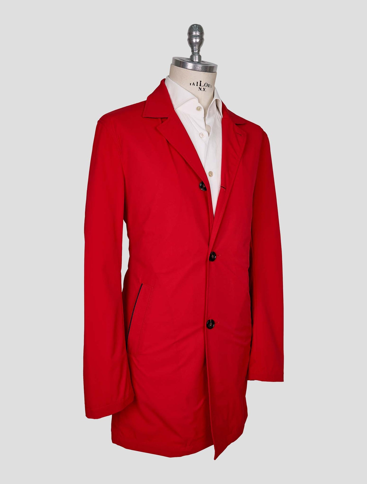 Kiton Red Pa Ea Coat