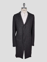 Kiton Knt Gray Cashmere Overcoat