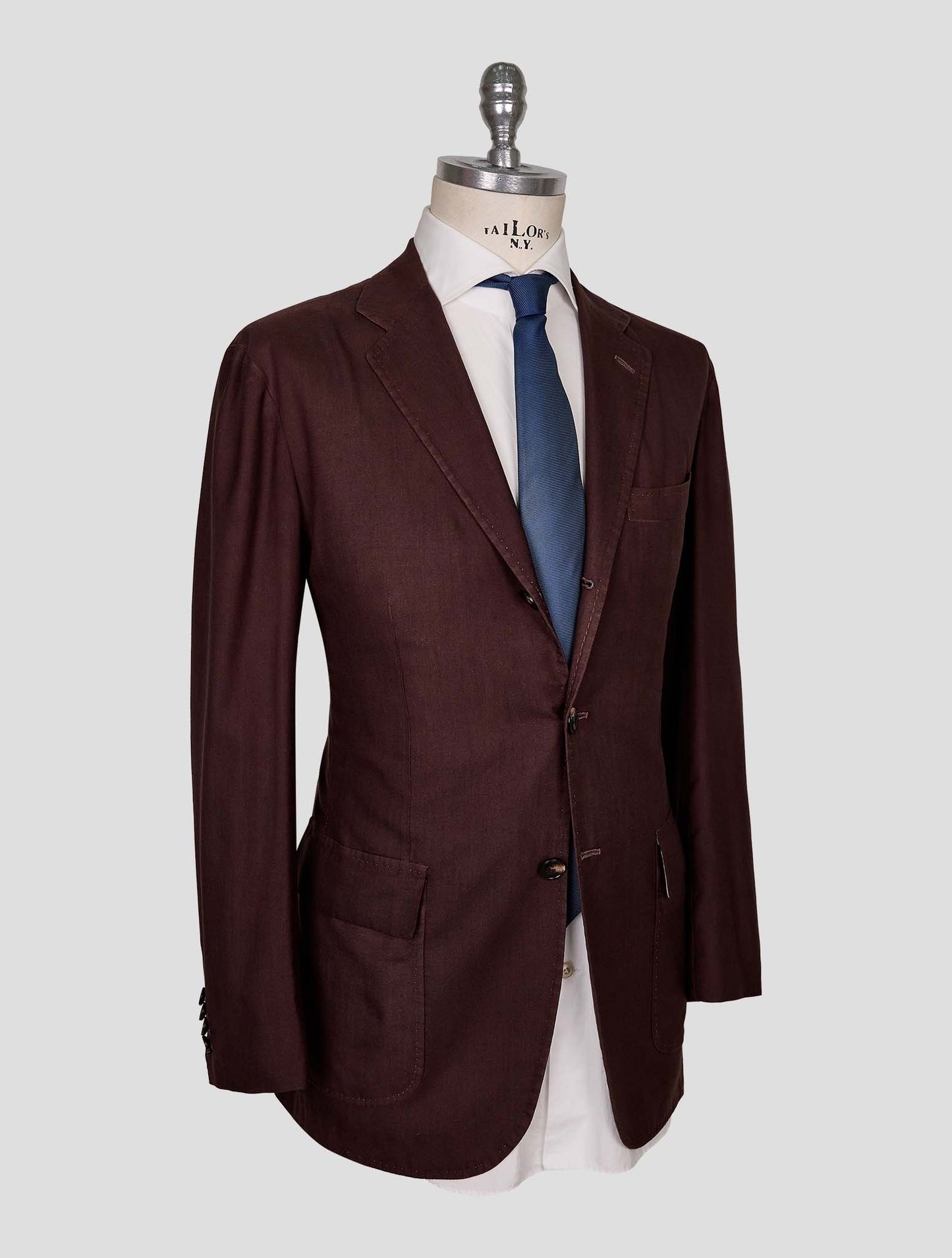 Kiton Brown Cashmere Blazer